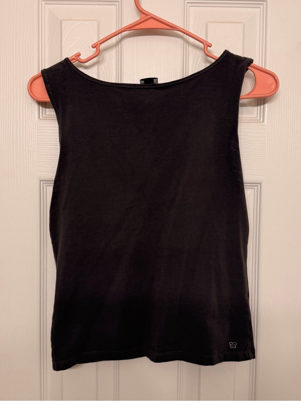 Aritzia Sunday Best Charcoal Sleeveless boatneck Tank